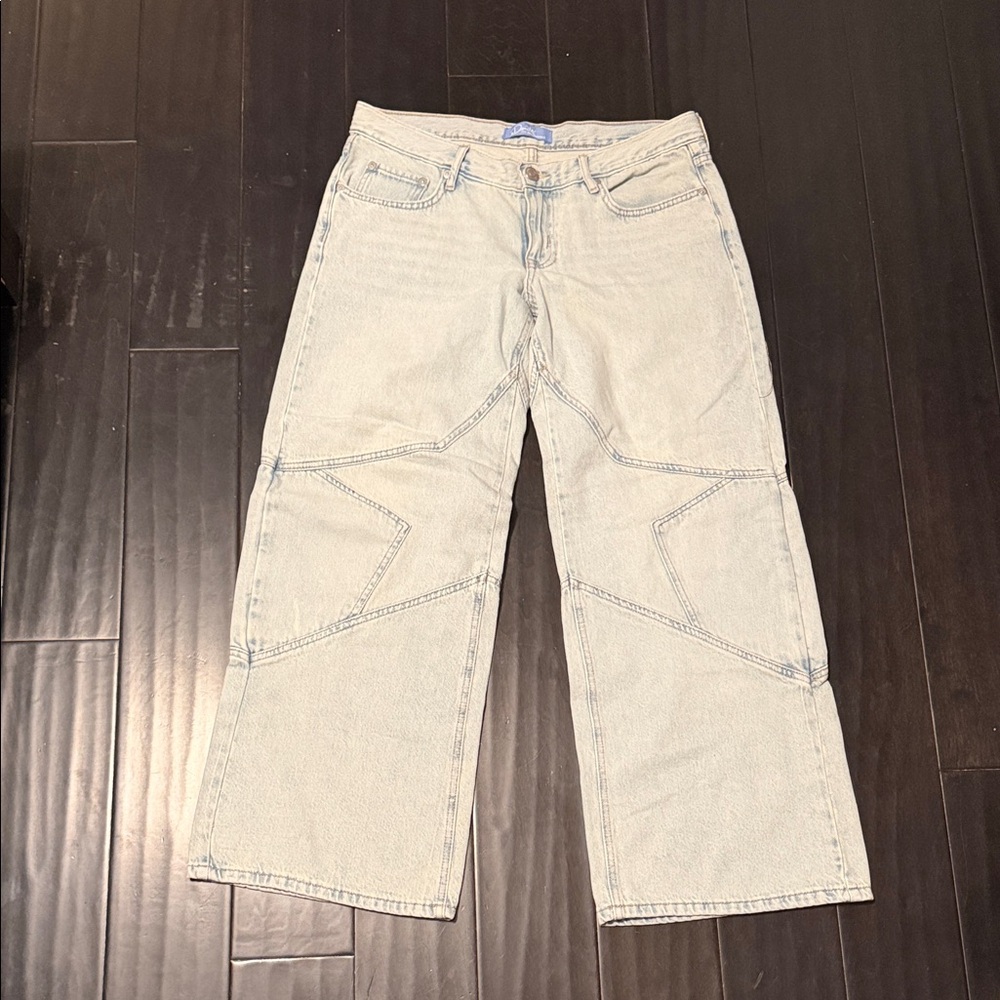 Aeropostale Demetria Wide-Leg Jeans